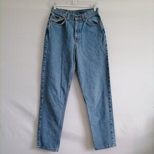 Calvin Klein Womens Denim Blue High Rise Southwestern Straight Jeans Size 10